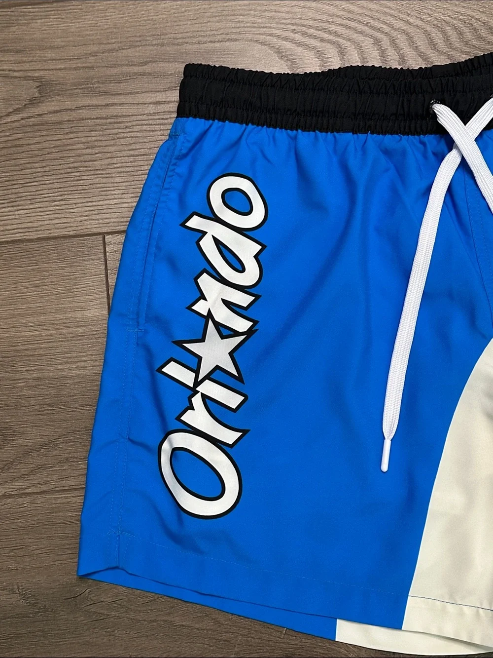 Orlando Magic X Duvin 5” Lined Training Shorts Limited Edition Blue Black Large